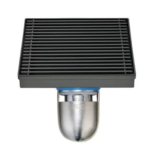 Ga Thoát Sàn Inox SUS304 EcoBath EC1070MB Đen Mờ