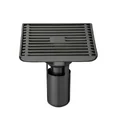 Ga Thoát Sàn Inox SUS304 EcoBath EC1087PB Màu Đen 100x100mm