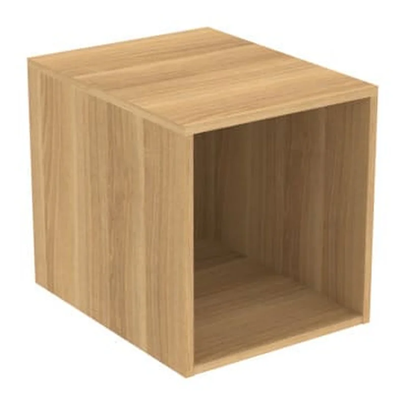 Tủ kệ mở treo tường màu gỗ sồi tự nhiên Ideal Standard i.life B T5268NX