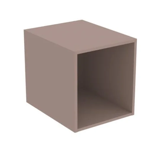 Tủ kệ mở treo tường màu xám be mờ Ideal Standard i.life B T5268NH