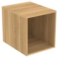Tủ kệ mở treo tường màu gỗ sồi tự nhiên Ideal Standard i.life B T5268NX