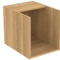 Tủ kệ mở treo tường màu gỗ sồi tự nhiên Ideal Standard i.life B T5323NX