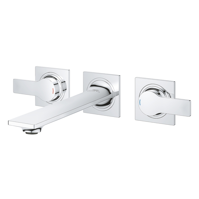 Vòi Chậu Lavabo Nóng Lạnh Gắn Tường Đức Grohe 20193002