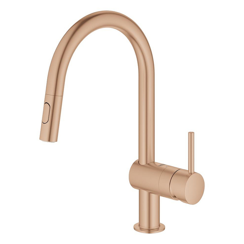 Vòi Chậu Rửa Bát Nóng Lạnh Dây Rút Đức Grohe 32321DL2