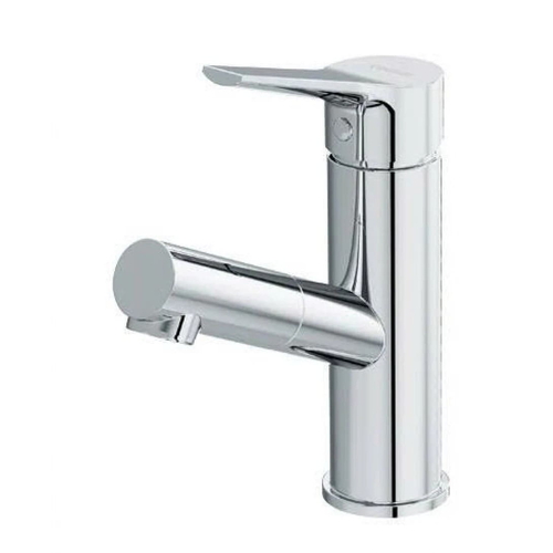 Vòi Lavabo Nóng Lạnh 1 Chân Dây Rút Caesar B190C