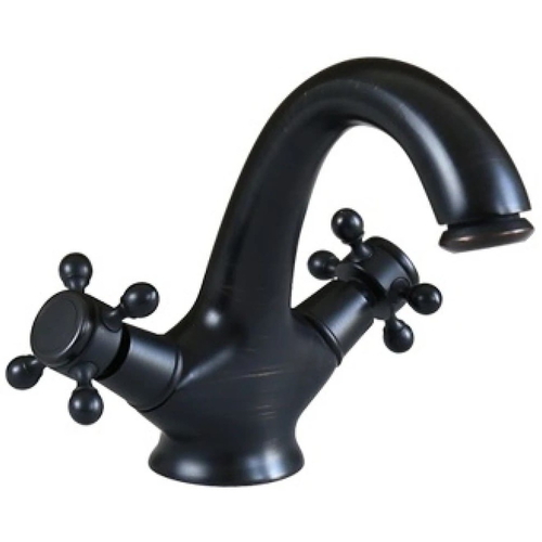 Vòi lavabo nóng lạnh màu đen Kanly GCV05B