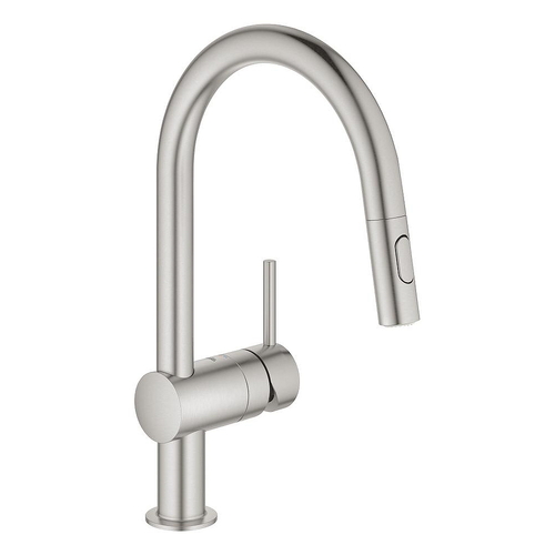 Vòi Chậu Rửa Bát Nóng Lạnh Dây Rút Đức Grohe 32321DC2