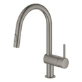 Vòi Chậu Rửa Bát Nóng Lạnh Dây Rút Đức Grohe 32321AL2