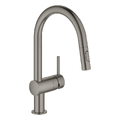 Vòi Chậu Rửa Bát Nóng Lạnh Dây Rút Đức Grohe 32321AL2