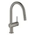 Vòi Chậu Rửa Bát Nóng Lạnh Dây Rút Đức Grohe 32321AL2