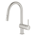 Vòi Chậu Rửa Bát Nóng Lạnh Dây Rút Đức Grohe 32321DC2