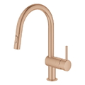 Vòi Chậu Rửa Bát Nóng Lạnh Dây Rút Đức Grohe 32321DL2