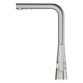 Vòi Chậu Rửa Bát Nóng Lạnh Dây Rút Đức Grohe 32553DC2