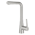 Vòi Chậu Rửa Bát Nóng Lạnh Dây Rút Đức Grohe 32553DC2