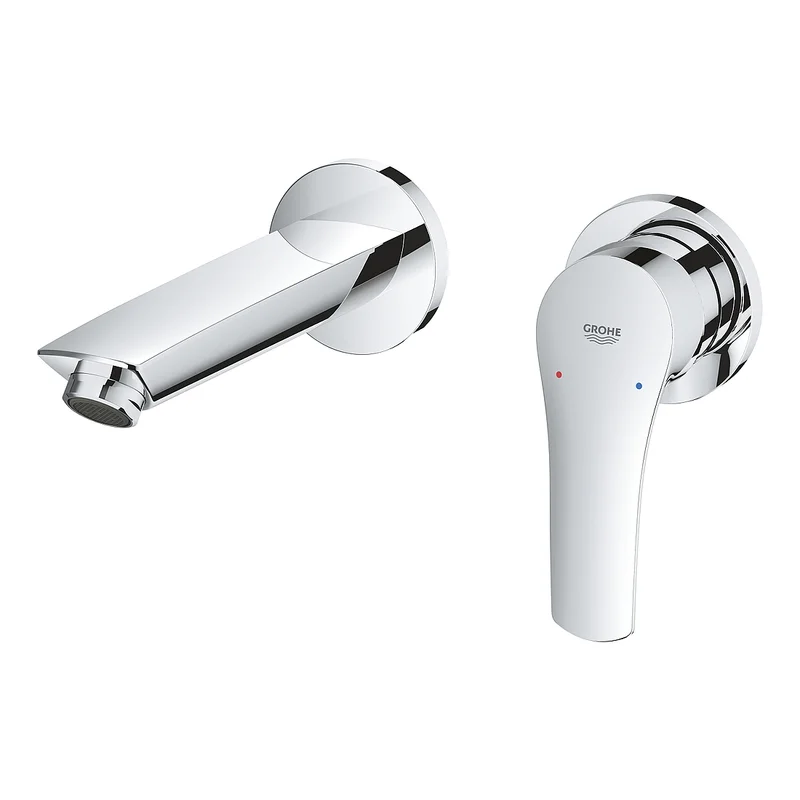 Vòi Chậu Lavabo Nóng Lạnh Gắn Tường Đức Grohe 29337003