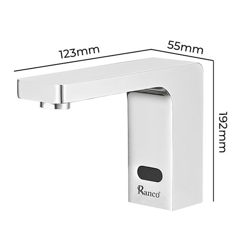 Vòi rửa lavabo Ranco RC-156C cảm ứng nước lạnh