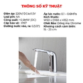 Vòi rửa lavabo Ranco RC-1203C cảm ứng lạnh