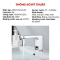 Vòi rửa lavabo Ranco RC-156C cảm ứng nước lạnh