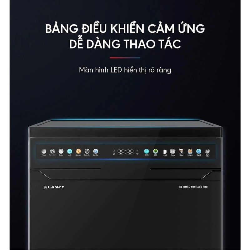 Máy Rửa Bát Canzy CZ B15EU TORNADO PRO