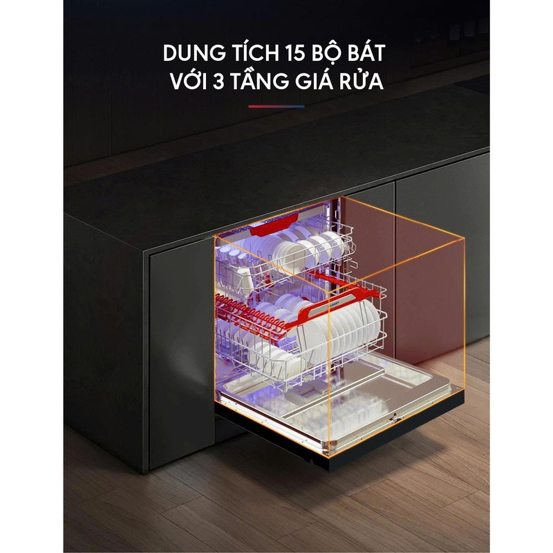 Máy Rửa Bát Canzy CZ B15EU TORNADO PRO
