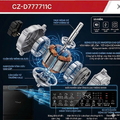 Máy Rửa Bát Canzy CZ D777711C