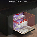 Máy Rửa Bát Canzy CZ B15EU TORNADO PRO