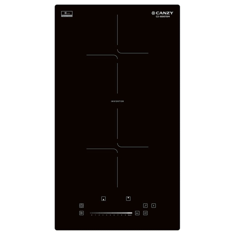 Bếp Domino 2 vùng nấu Canzy CZ I6007DM