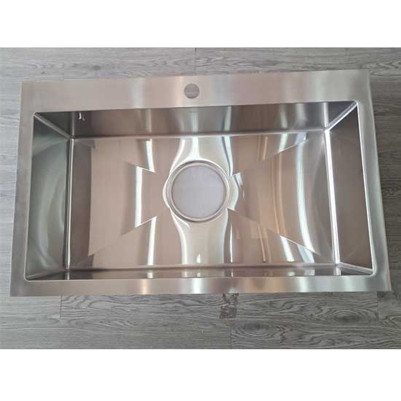 Chậu rửa bát 1 hố Ecofa SQJ 850 (850x515)