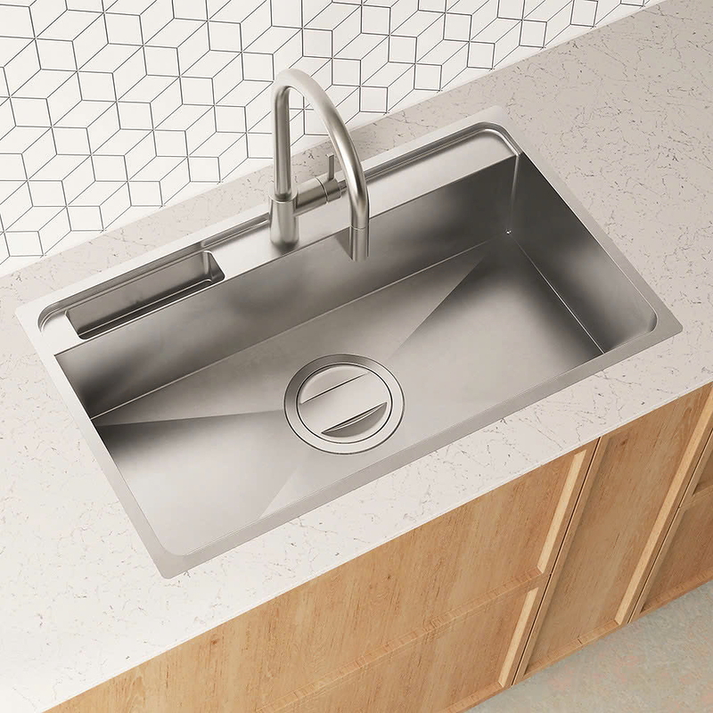 Chậu rửa bát 1 hố Ecofa SQJP 850 (850x515)