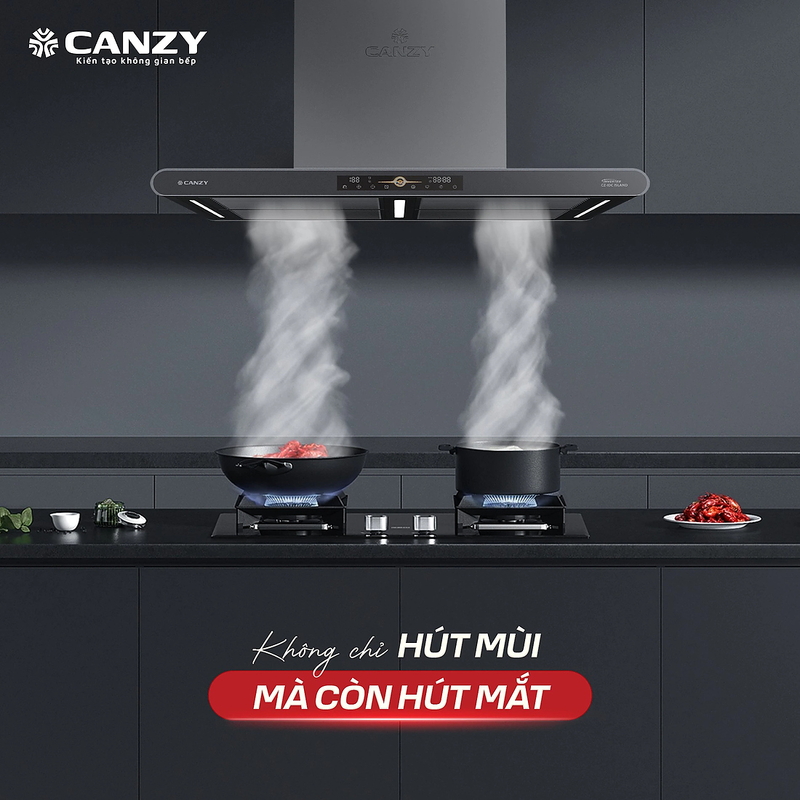 Máy hút mùi độc lập Canzy CZ IDC ISLAND