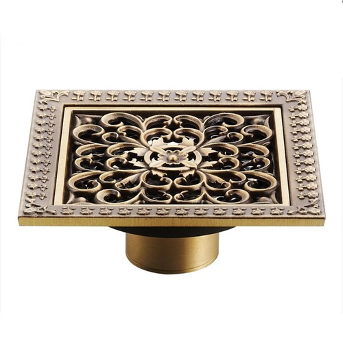 Phễu thoát sàn bằng đồng Haduvico HD024