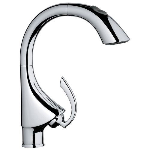 Vòi Bếp Dây Rút Nóng Lạnh Grohe K4 33782000 