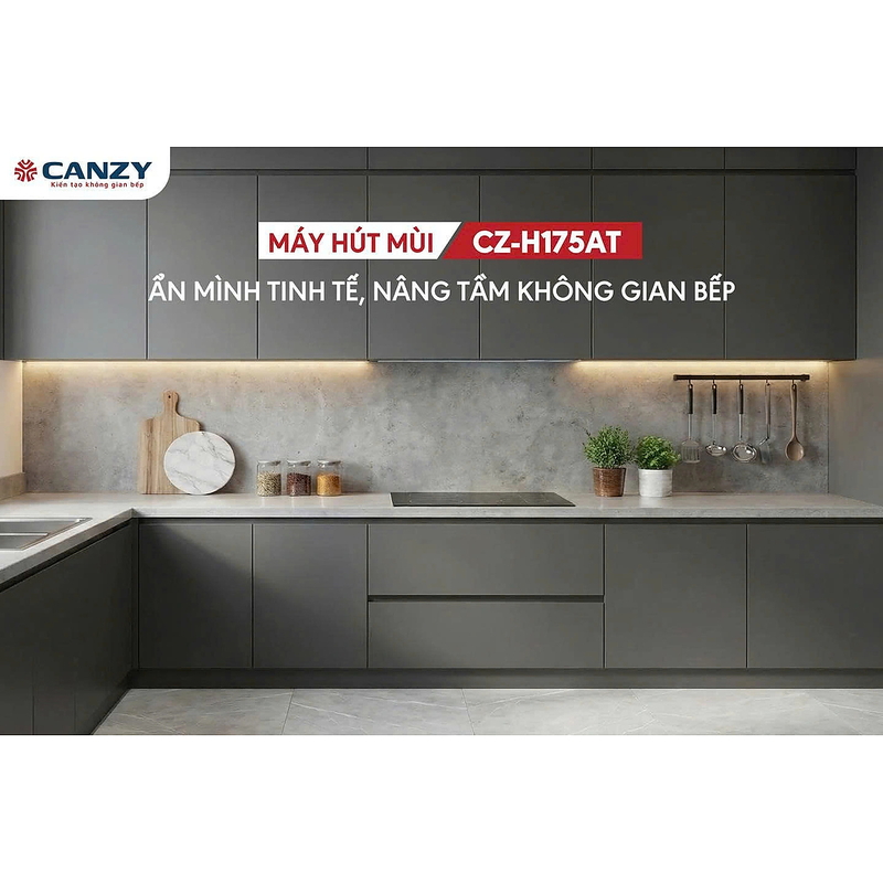 Máy hút mùi âm tủ Canzy CZ H175AT