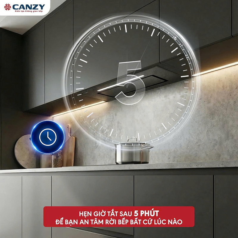 Máy hút mùi âm tủ Canzy CZ H175AT