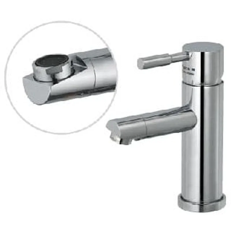 Vòi Lavabo Nóng Lạnh 1 Lỗ Đầu Xoay Ecofa E-401A