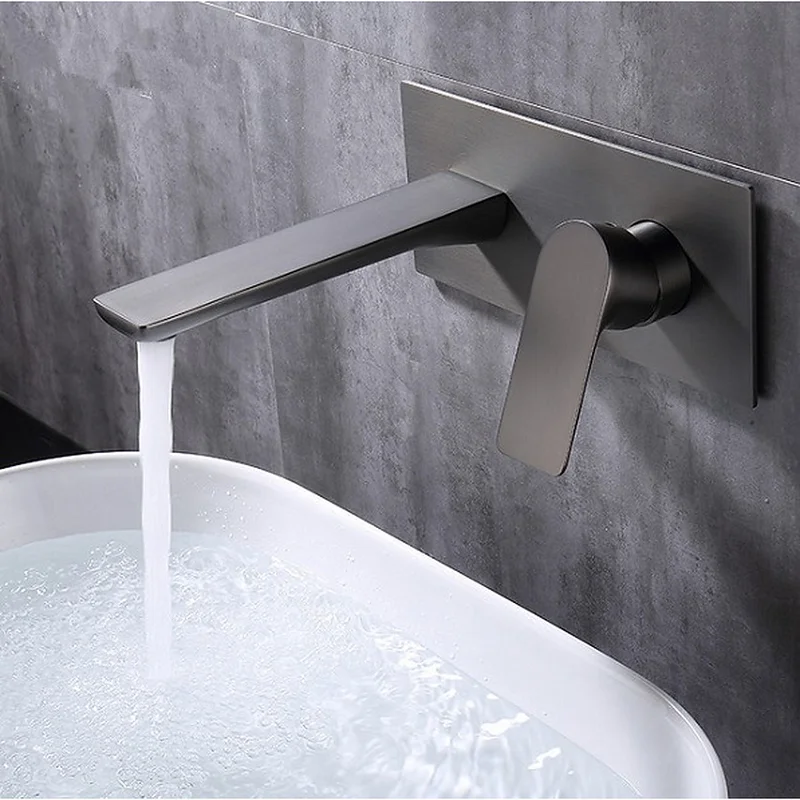 Vòi Lavabo Âm Tường Nóng Lạnh Miken MKV-600024GR