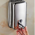 Hộp xịt xà phòng inox treo trường 500ml Miken MK-813-5