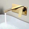 Vòi Chậu Lavabo Âm Tường Màu Vàng Miken MKV-600024GB