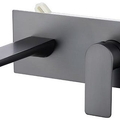 Vòi Chậu Lavabo Âm Tường Màu Ghi Miken MKV-600024GR