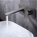 Vòi Chậu Lavabo Âm Tường Màu Ghi Miken MKV-600024GR