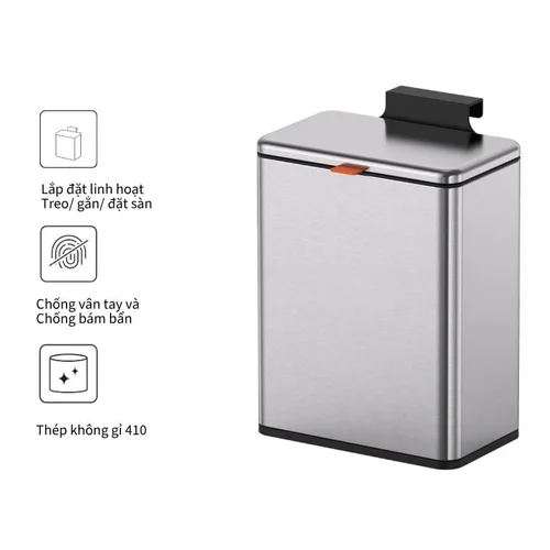Thùng rác inox 8L Ecobath EC6806-8MT
