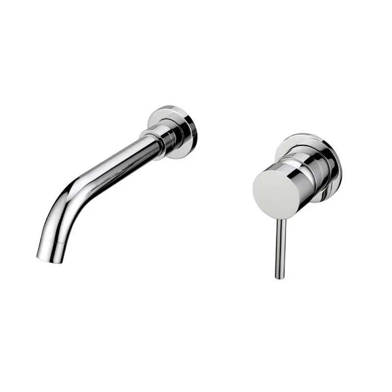 Vòi Lavabo Gắn Tường Nóng Lạnh Huge H-VT200