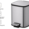 Thùng rác inox 9L Ecobath EC6802-9MT 