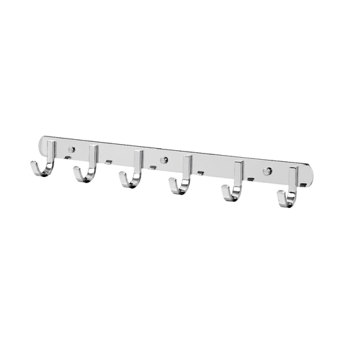 Móc áo 6 vấu màu inox bóng Ecobath EC2026-6