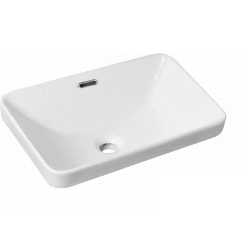 Chậu lavabo vuông bán âm Royal Join RA-347C