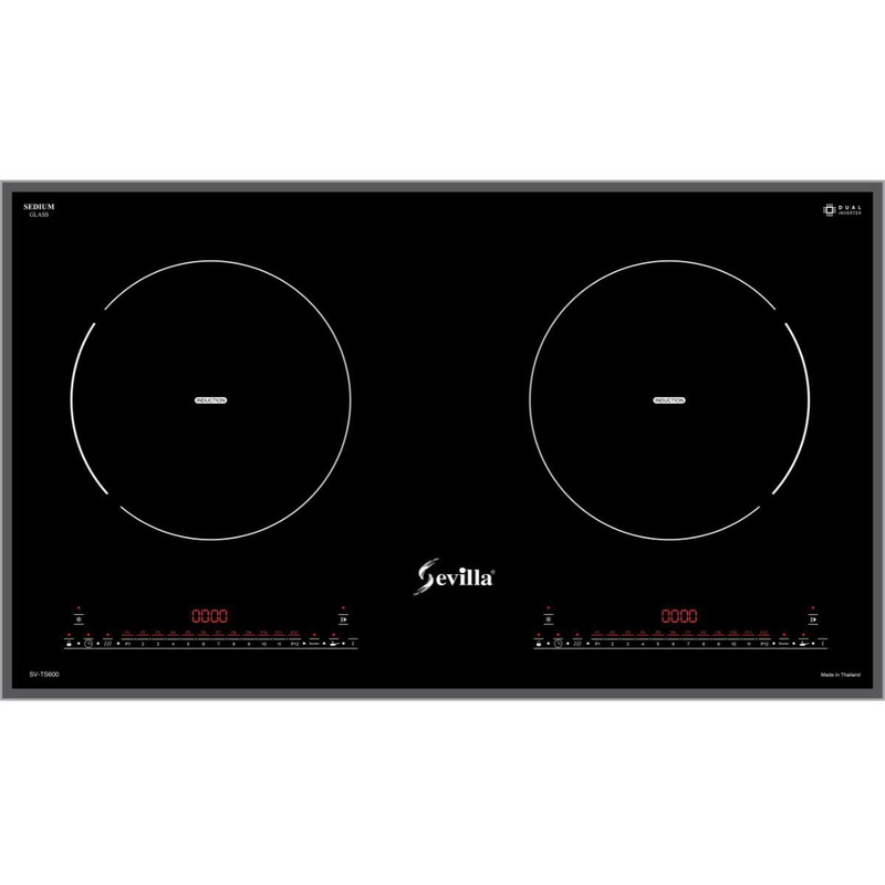 Bếp từ 2 vùng nấu cao cấp Sevilla SV-TS600