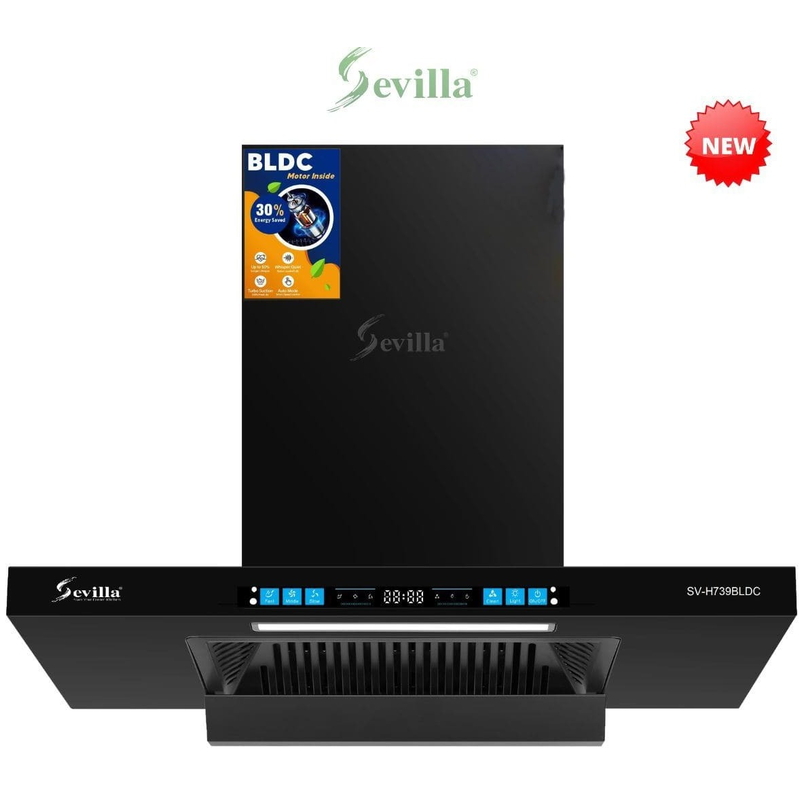 Máy hút khói khử mùi chư T Sevilla SV-H739BLDC