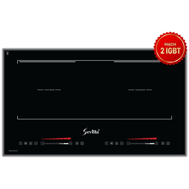 Bếp từ 2 vùng nấu cao cấp Sevilla SV-MR90