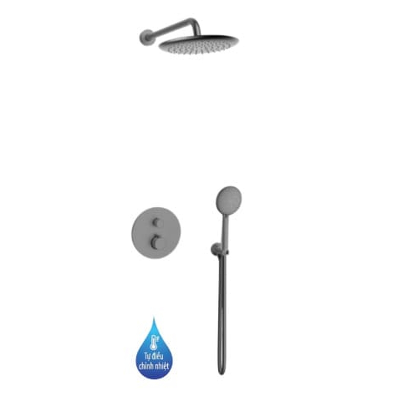 Sen tắm âm tường nhiệt độ bát trần HUGE H-ST026M