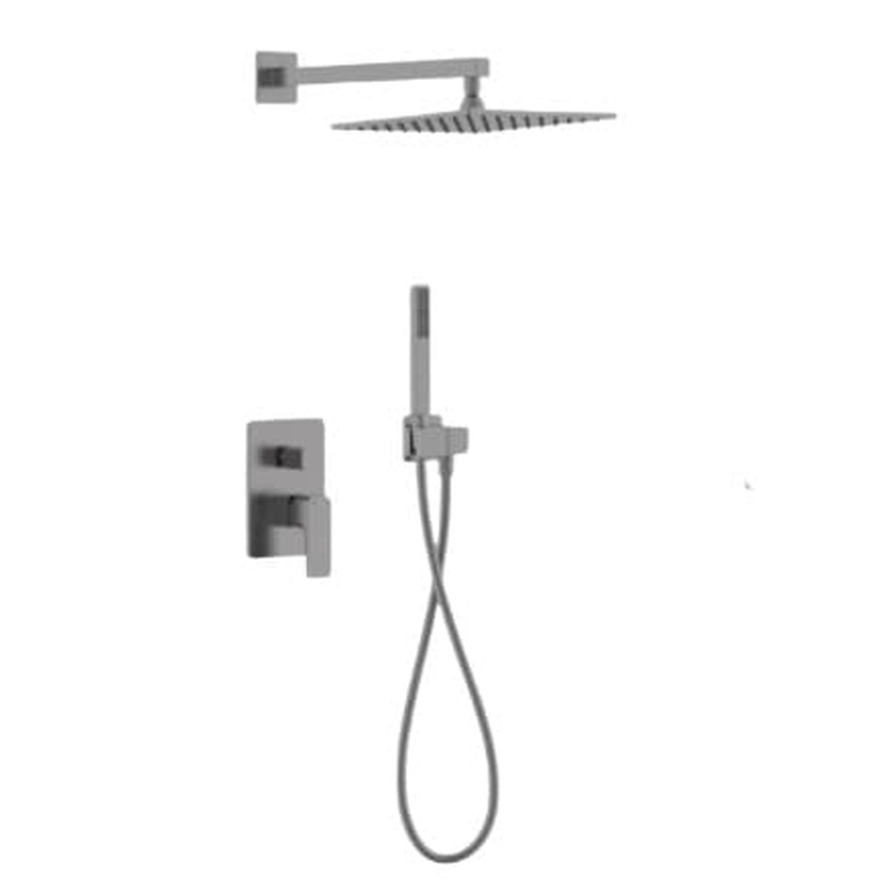 Sen tắm âm tường màu ghi xám HUGE H-STE29M